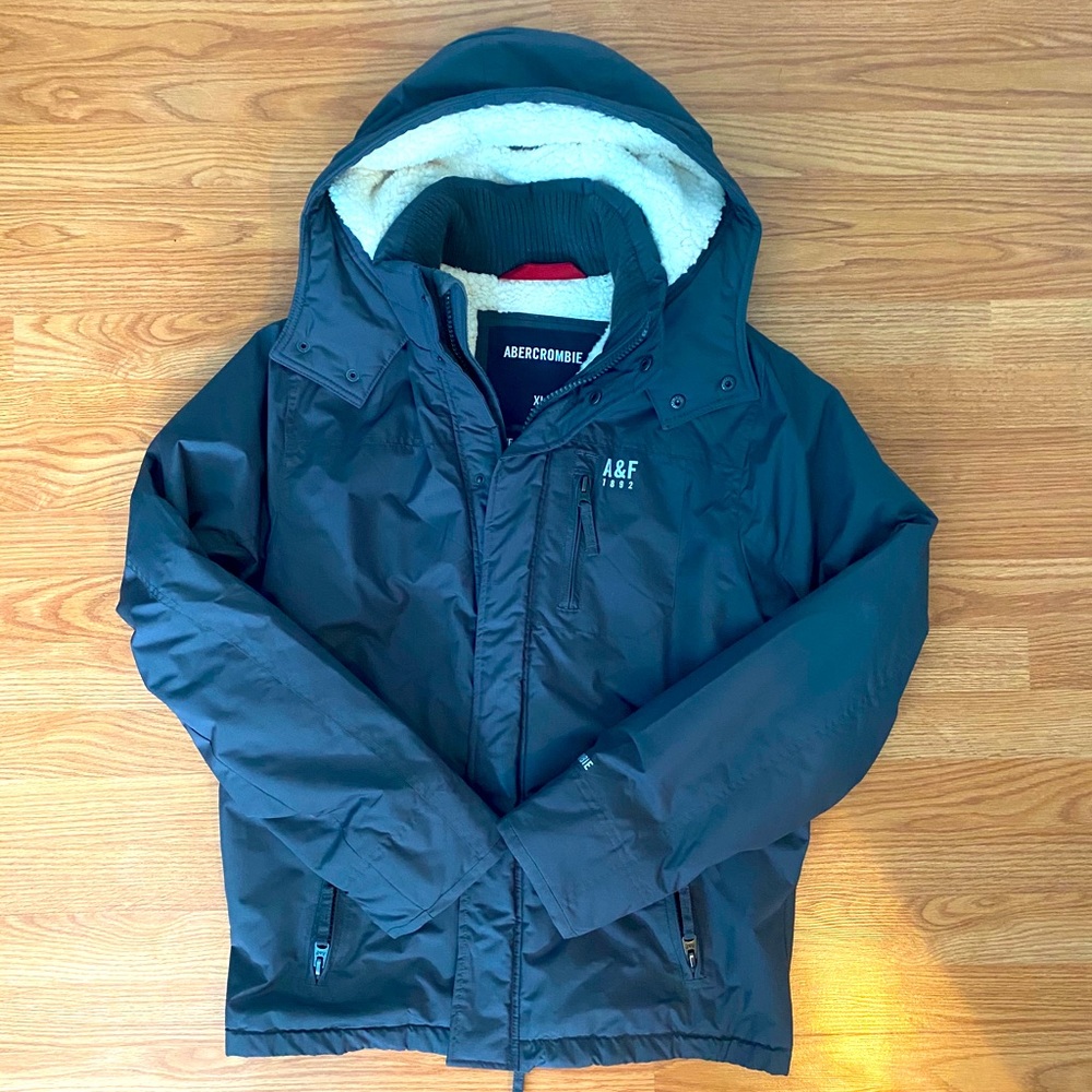 A&F Men’s winter jacket size XL